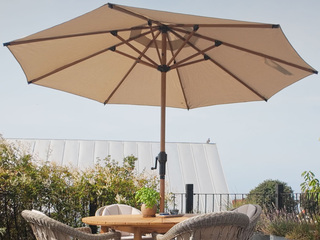Parasol 300 Cm Parasol Beige