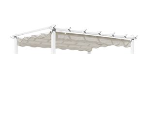 Skanör 300 X 400 Cm Pergola Roof Sand