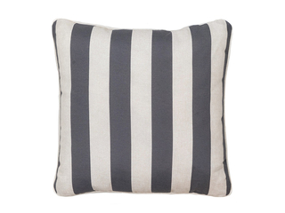 Decorative Cushion 50X50 Cm Cushion Gray-Beige Striped