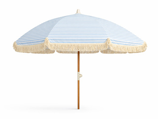 Parasol 200 Cm Parasol Blue/White